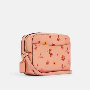 Coach Mini Camera Bag with Mystical Floral Print NWT
Faded Blush Multi